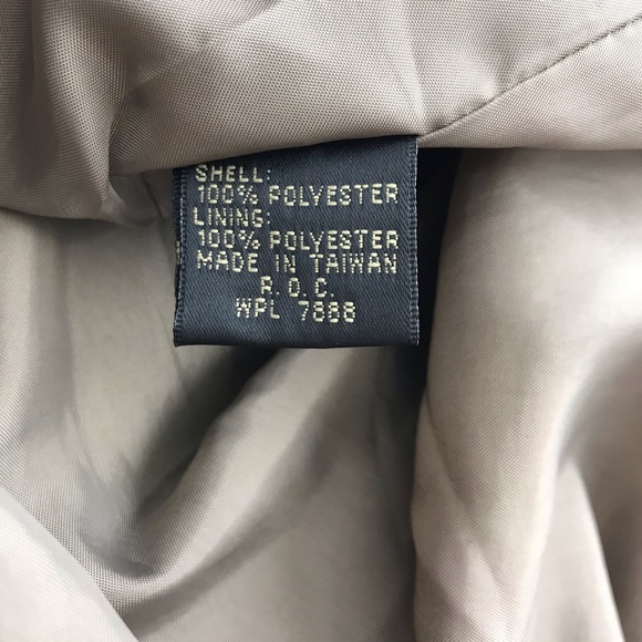 Anne Klein II Tan Trench Coat - Picture 7 of 7